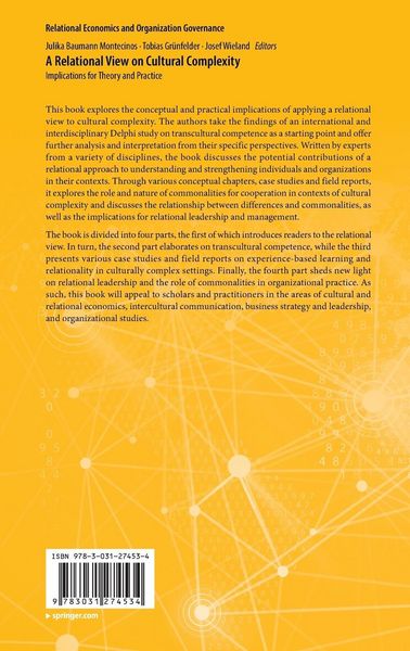 Produktbild: A Relational View on Cultural Complexity