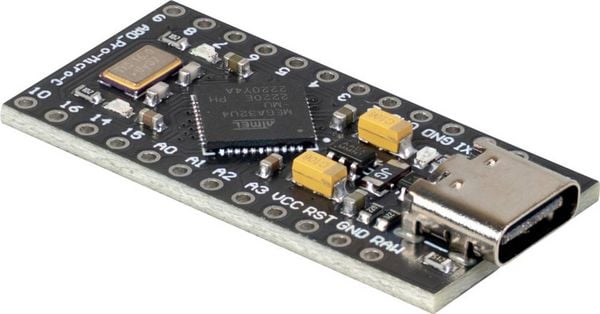 Produktbild: Joy-it ARD-32U4-USB-C Arduino Board ATMega32