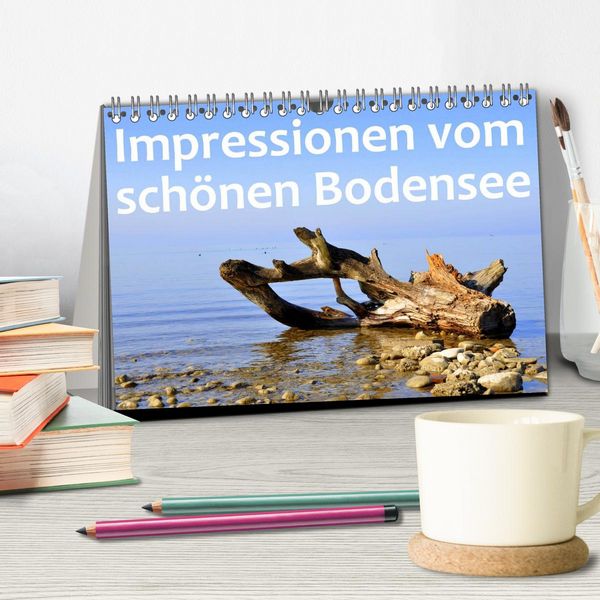 Produktbild: Impressionen vom sch&ouml;nen Bodensee (Tischkalender 2026 DIN A5 quer), CALVENDO Monatskalender