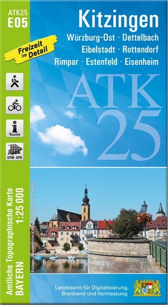 Produktbild: Kitzingen 1:25 000