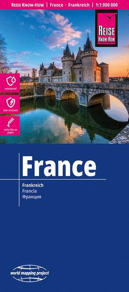 Produktbild: Reise Know-How Landkarte Frankreich | France (1:1.000.000)
