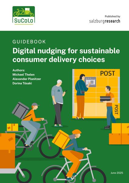 Produktbild: Guidebook: Digital Nudging for Sustainable Consumer Delivery Choices