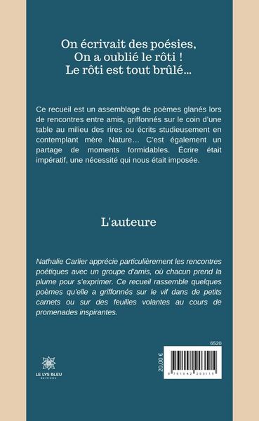 Produktbild: Nathalie Carlier: On &eacute;crivait des po&eacute;sies, On a oubli&eacute; le r&ocirc;