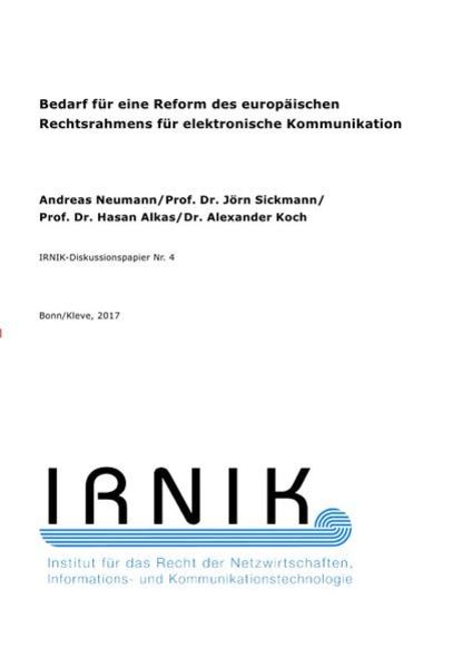 IRNIK-Diskussionspapiere / IRNIK-Diskussionspapier Nr. 4, Taschenbuch von Andreas Neumann , Jörn Sickmann , Hasan Alkas , Alexander Koch, Epubli,