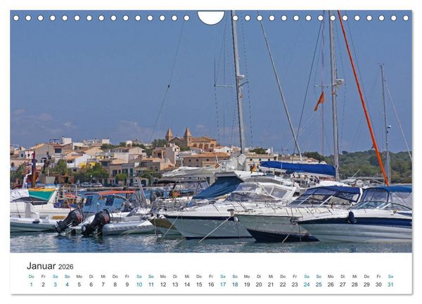 Produktbild: Segelboote und Yachten - Lebensart am Mittelmeer (Wandkalender 2026 DIN A4 quer), CALVENDO Monatskalender