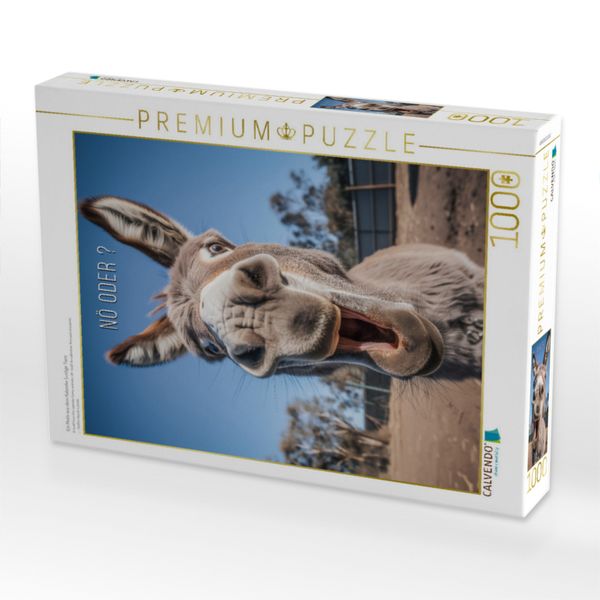 Produktbild: CALVENDO Puzzle Ein Motiv aus dem Kalender Lustige Tiere | 1000 Teile Lege-Gr&ouml;&szlig;e 64x48cm Foto-Puzzle f&uuml;r gl&uuml;ckliche Stunden