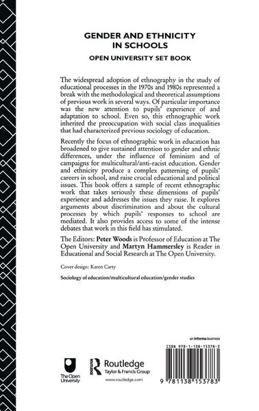 Produktbild: Gender and Ethnicity in Schools