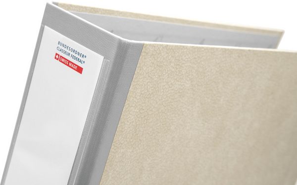 Produktbild: Bund.Ordner 7cmgrau marmoriert