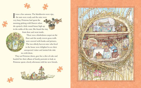 Produktbild: The Brambly Hedge Jigsaw Book