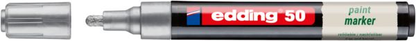 Produktbild: Edding 50 EcoLine 4-50-054 Lackmarker Silber 2 mm, 3mm
