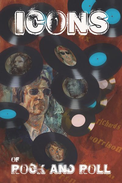 Produktbild: Oribit: Icons of Rock and Roll:Icons of Rock and Rock: Paul McCartney, John Lennon, Kieth Richards, Jimi Hendix, Jim Morrison
