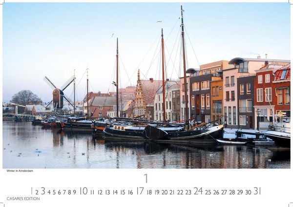 Produktbild: Niederlande Kalender 2027 &ndash; Wandkalender | Fotokalender Mitteleuropa 24x35cm - Entdecken Sie die sch&ouml;nsten Sehensw&uuml;rdigkeiten der Niederlande