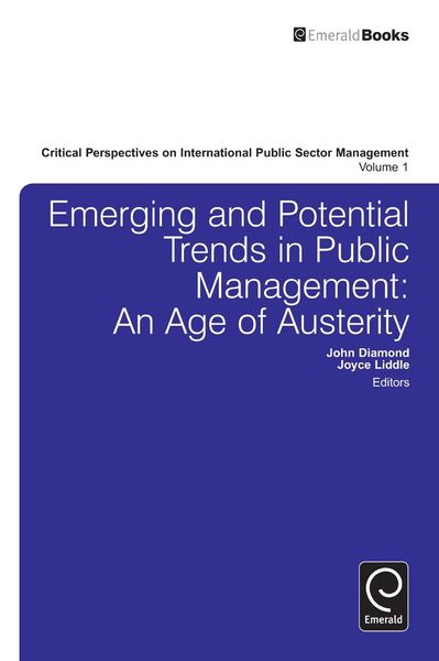 Produktbild: Emerging and Potential Trends in Public Management