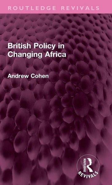 Produktbild: British Policy in Changing Africa