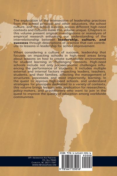 Produktbild: Educational Leadership, Culture, and Success in High-Need Schools
