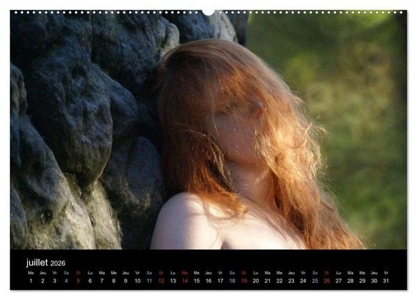 Produktbild: Femme et Nature (Calendrier mural 2026 DIN A2 vertical) calendrier de bureau