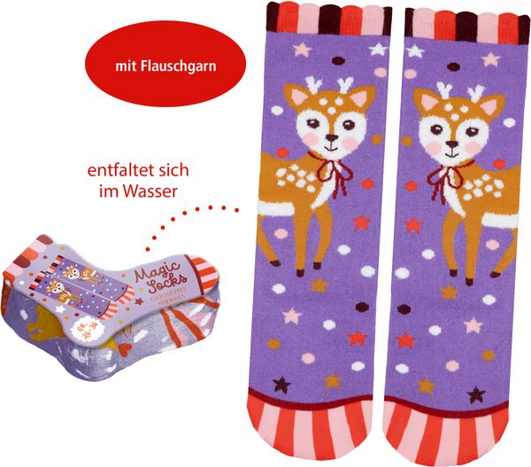 Produktbild: Magic Socks - Wintertiere im Weihn. (one size), sort.i.D.