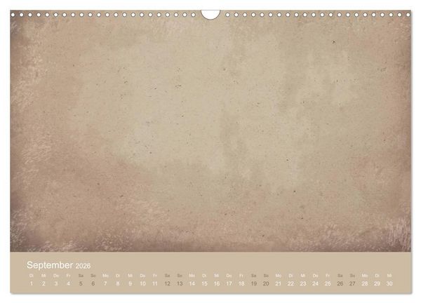 Produktbild: Vintage DIY Bastel-Kalender (Wandkalender 2026 DIN A3 quer), CALVENDO Monatskalender