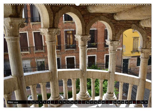 Produktbild: Venedig Impressionen (Wandkalender 2026 DIN A2 quer), CALVENDO Monatskalender