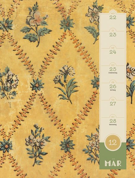 Produktbild: Patterns Wochenplaner Kalender 2027