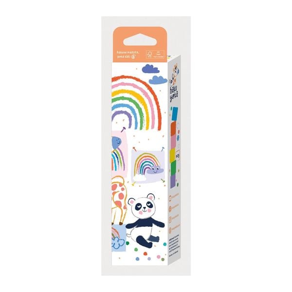Produktbild: HAKUYOKA - Wachsmalkreide W&uuml;rfel bunt