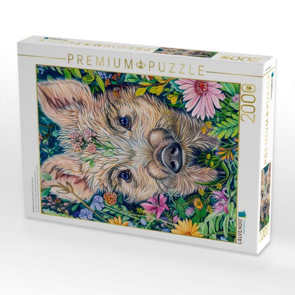 Produktbild: CALVENDO Puzzle Niedliches Wildschwein auf der Wiese | 2000 Teile Lege-Gr&ouml;&szlig;e 90x67cm Foto-Puzzle f&uuml;r gl&uuml;ckliche Stunden