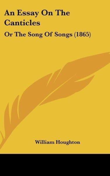 Produktbild: Houghton, W: Essay On The Canticles