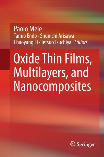 Produktbild: Oxide Thin Films, Multilayers, and Nanocomposites