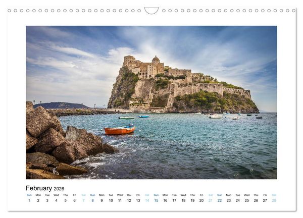 Produktbild: Dream Islands Capri and Ischia (Wall Calendar 2026 DIN A3 landscape), CALVENDO 12 Month Wall Calendar