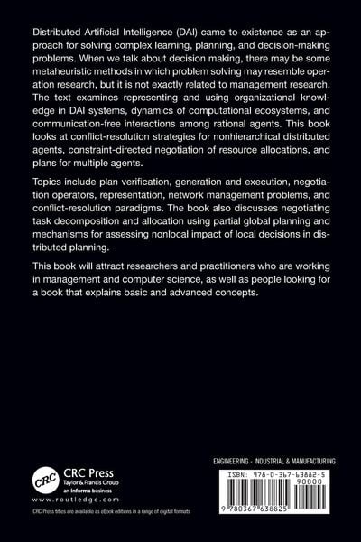 Produktbild: Distributed Artificial Intelligence