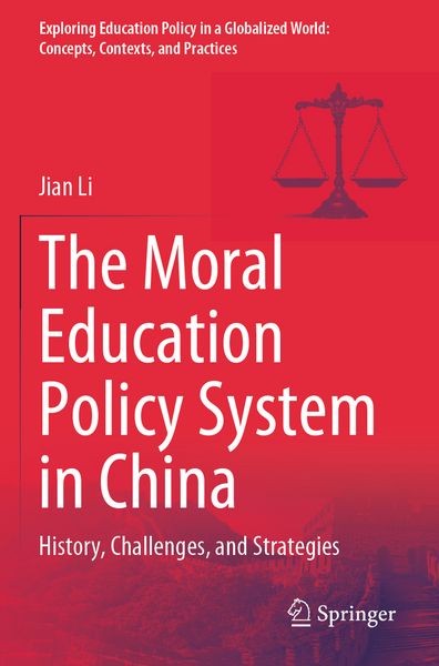 Produktbild: The Moral Education Policy System in China