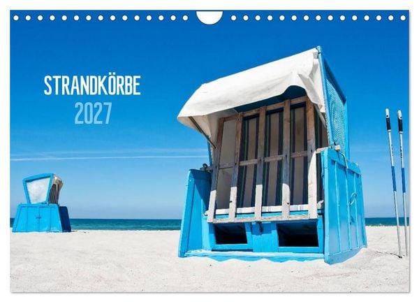 Produktbild: Strandk&ouml;rbe 2027 (Wandkalender 2027 DIN A4 quer), CALVENDO Monatskalender