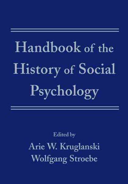 Produktbild: Handbook of the History of Social Psychology
