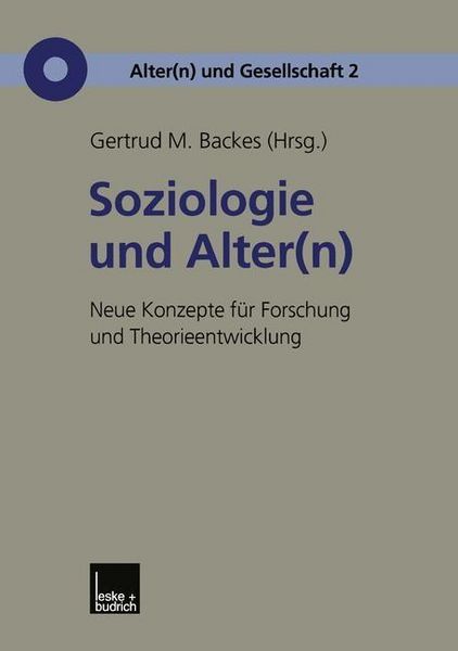Produktbild: Soziologie und Alter(n)
