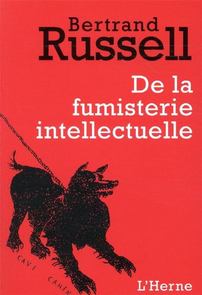 Produktbild: De la fumisterie intellectuelle