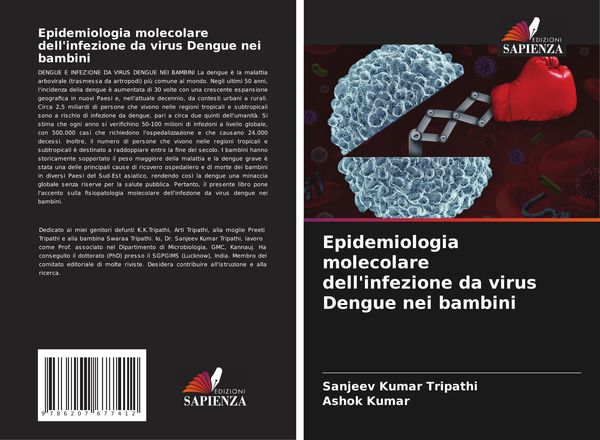 Produktbild: Epidemiologia molecolare dell'infezione da virus Dengue nei bambini