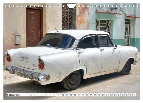 Produktbild: Ford Taunus P2 - 17M - Ein Klassiker aus K&ouml;ln in Kuba (Wandkalender 2026 DIN A4 quer), CALVENDO Monatskalender