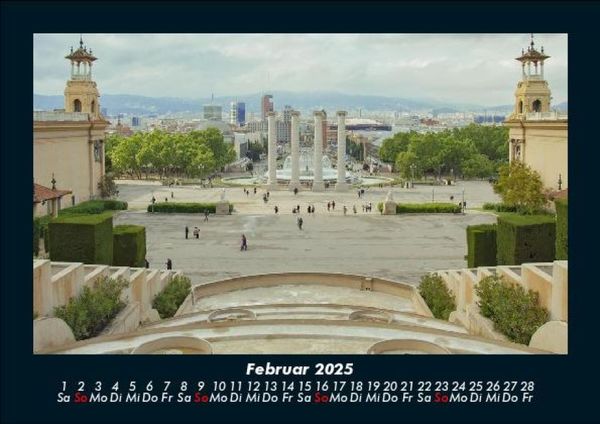 Produktbild: Barcelona 2025 Fotokalender DIN A5