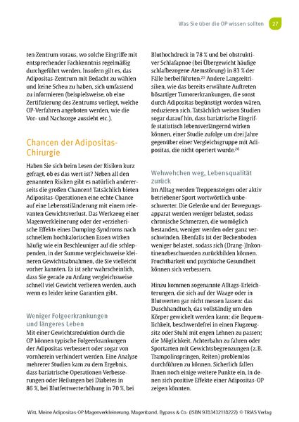 Produktbild: Meine Adipositas-OP. Magenverkleinerung, Magenband, Bypass & Co.