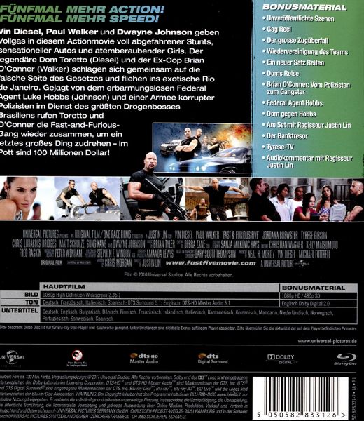 Produktbild: Fast & Furious 5