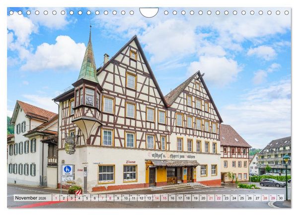 Produktbild: Blaubeuren Impressionen (Wandkalender 2026 DIN A4 quer), CALVENDO Monatskalender