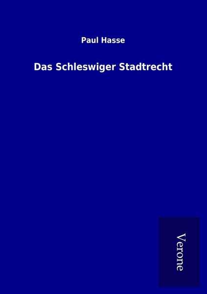 Produktbild: Das Schleswiger Stadtrecht