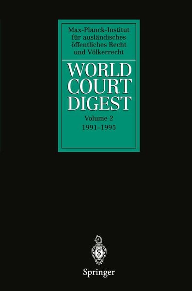 Produktbild: World Court Digest