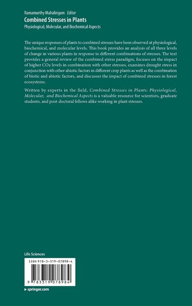 Produktbild: Combined Stresses in Plants