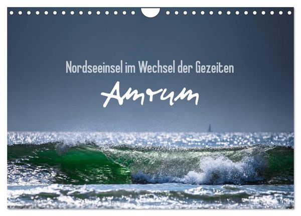 Produktbild: Amrum - Nordseeinsel im Wechsel der Gezeiten (Wandkalender 2026 DIN A4 quer), CALVENDO Monatskalender