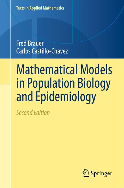 Produktbild: Mathematical Models in Population Biology and Epidemiology