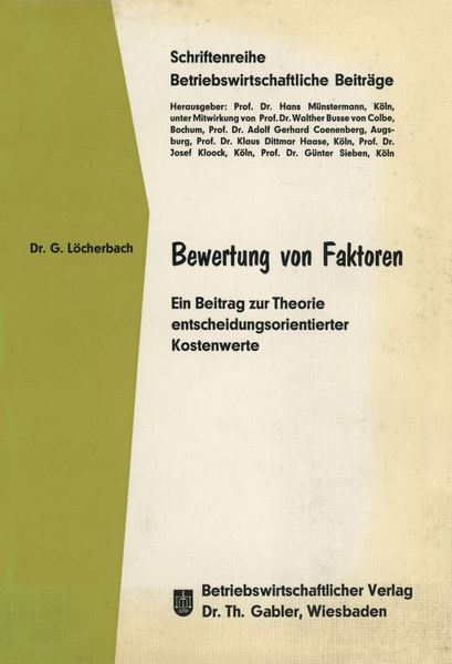 Produktbild: Bewertung von Faktoren