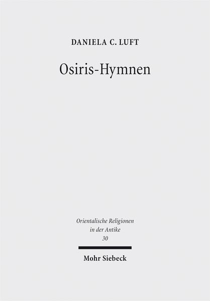 Produktbild: Osiris-Hymnen