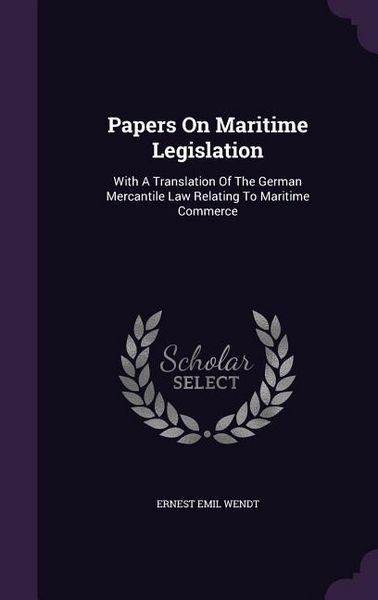Produktbild: Papers On Maritime Legislation