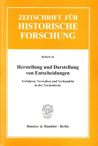 Produktbild: Herstellung und Darstellung von Entscheidungen.